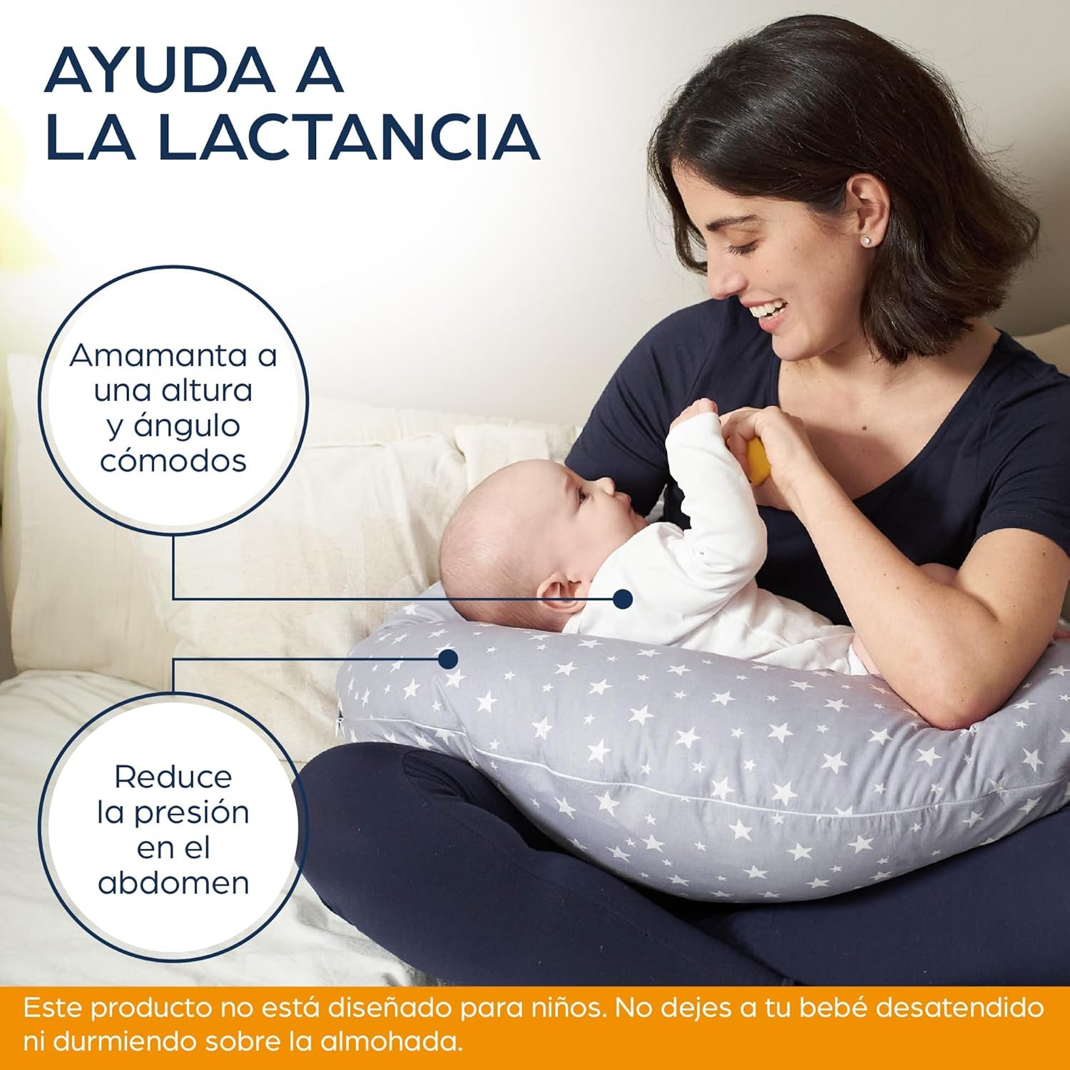 cojín de lactancia para dar de mamar comido mejor en amazon