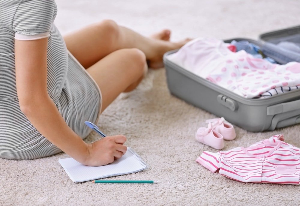 como preparar la maleta de hospital antes de dar a luz