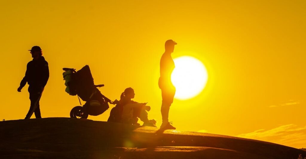 carrito todoterreno para pasear por el campo